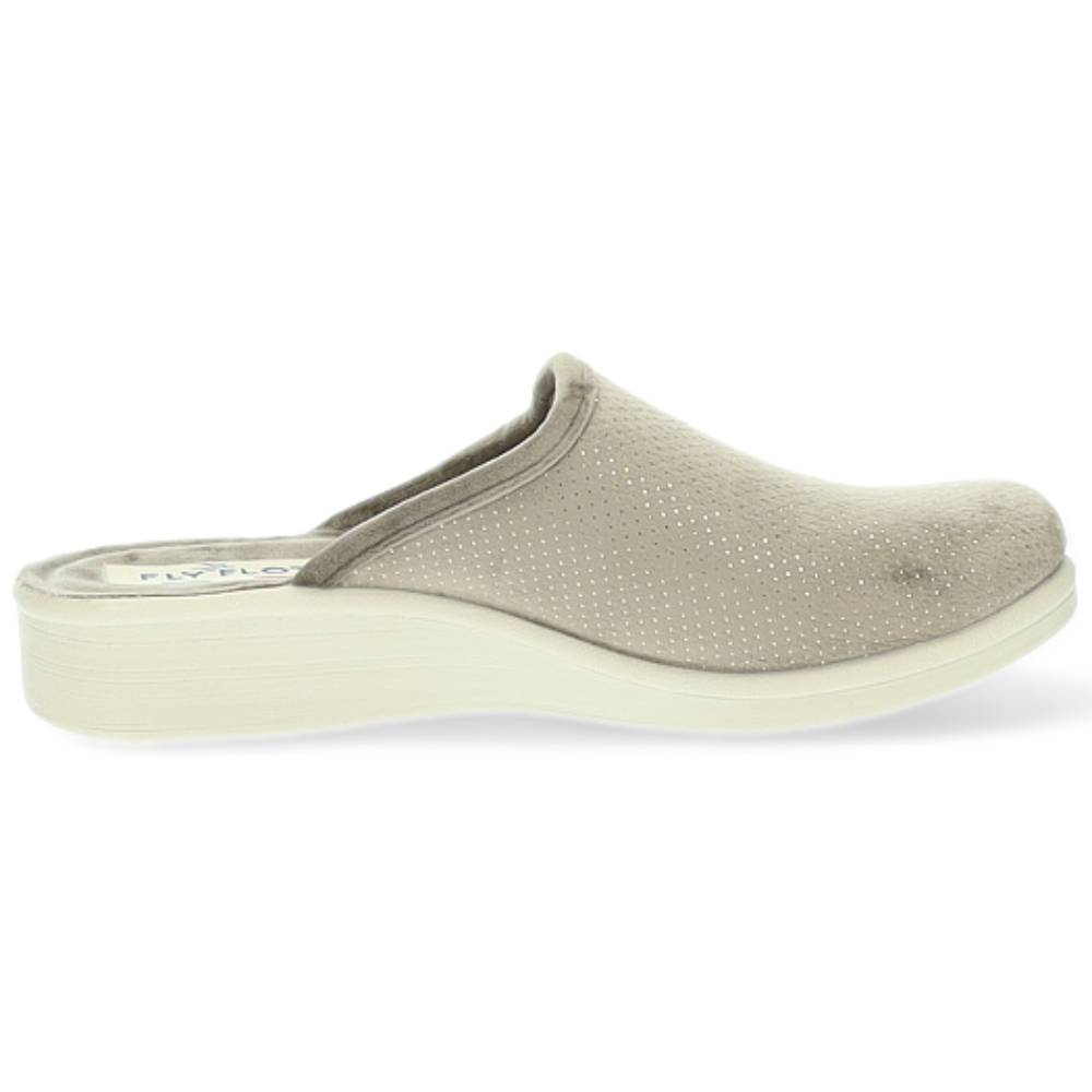taupe pantoffel