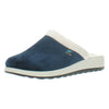 donkerblauwe pantoffel