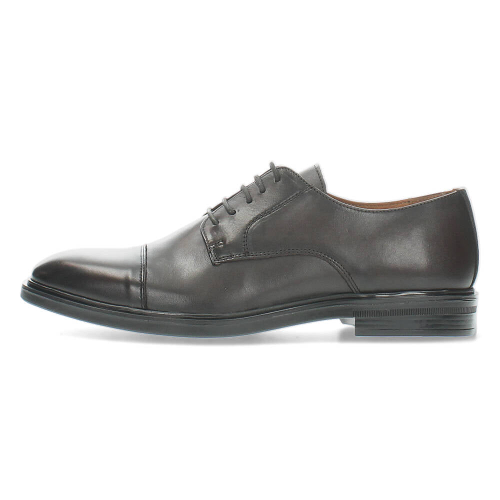 Donkerbruine veterschoenen