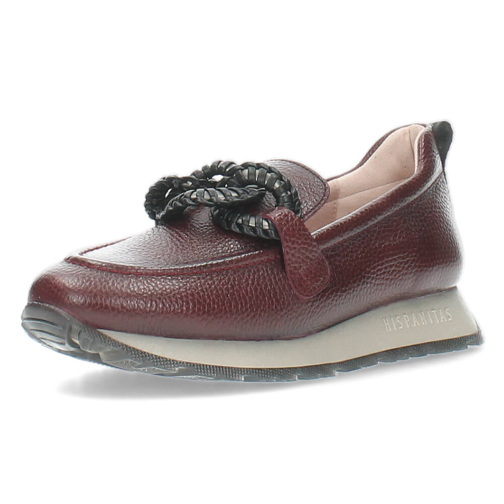 Burgundy loafers