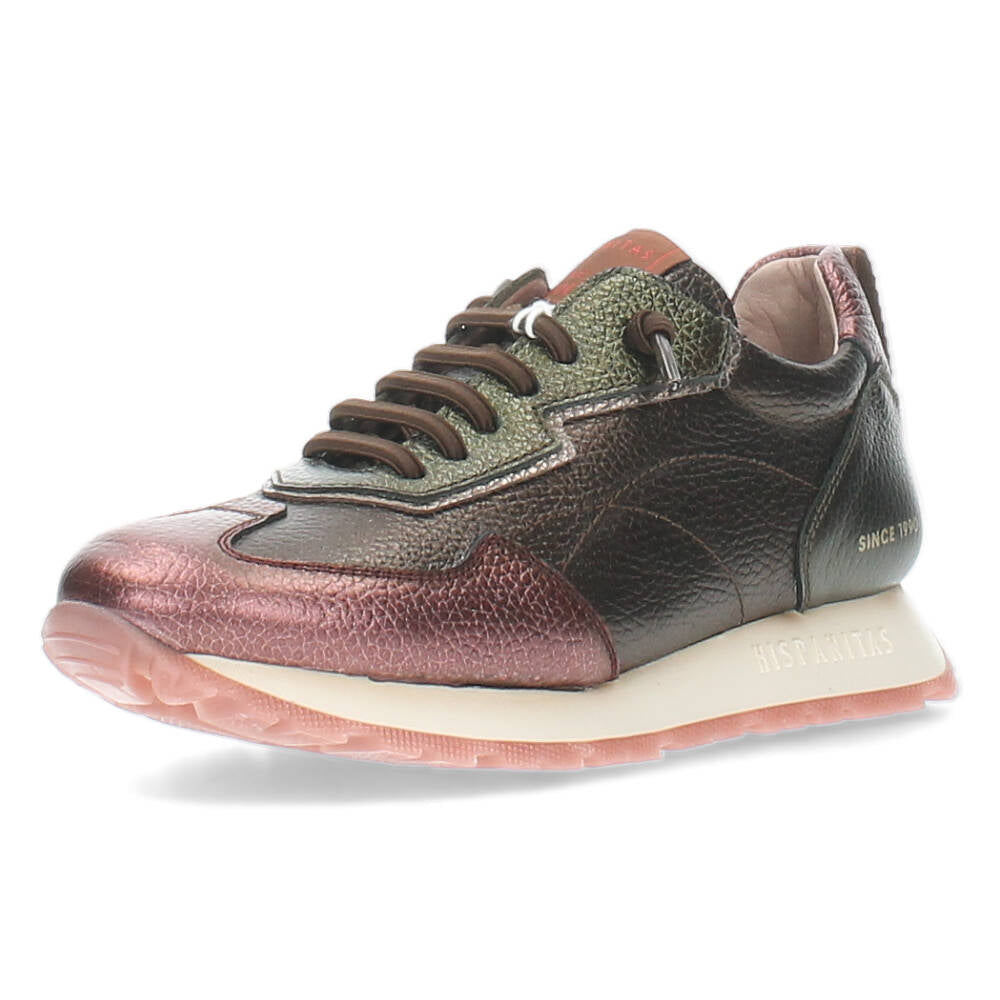 Burgundy sneakers