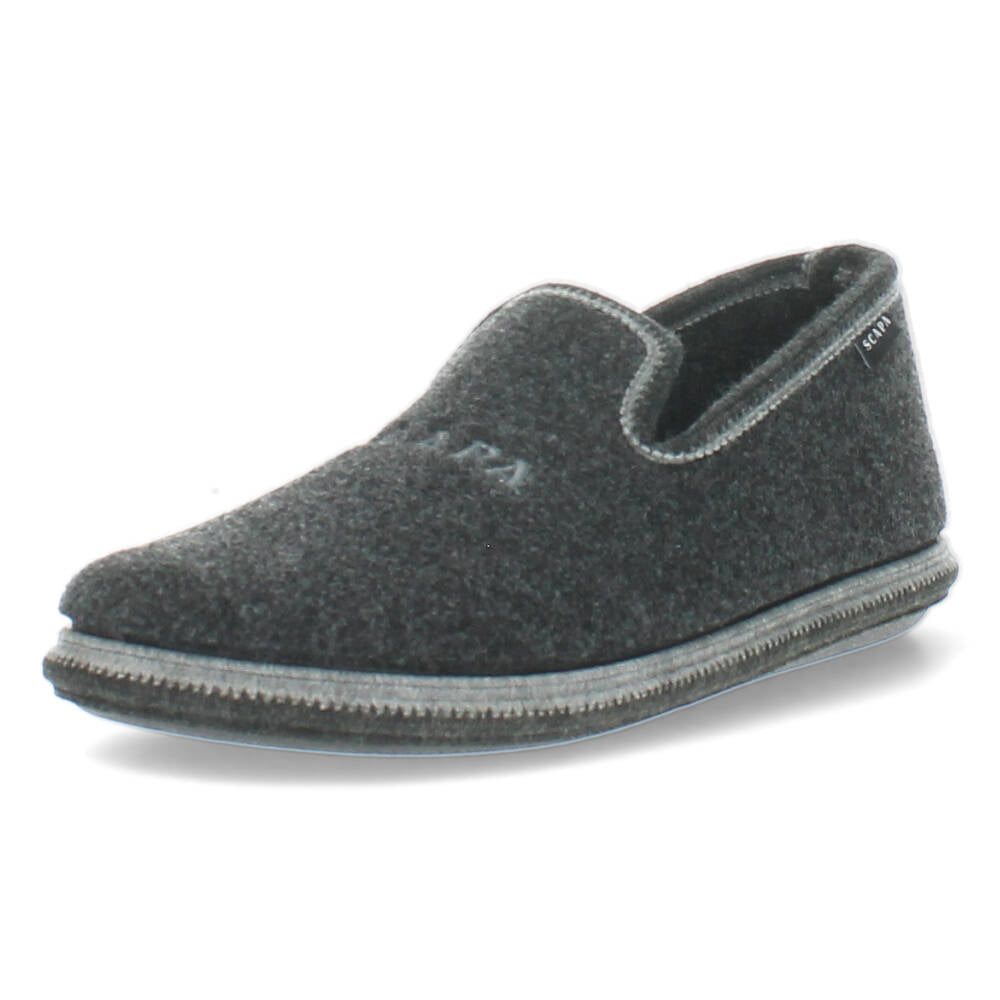 Antracite pantoffels