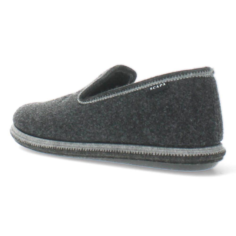 Antracite pantoffels