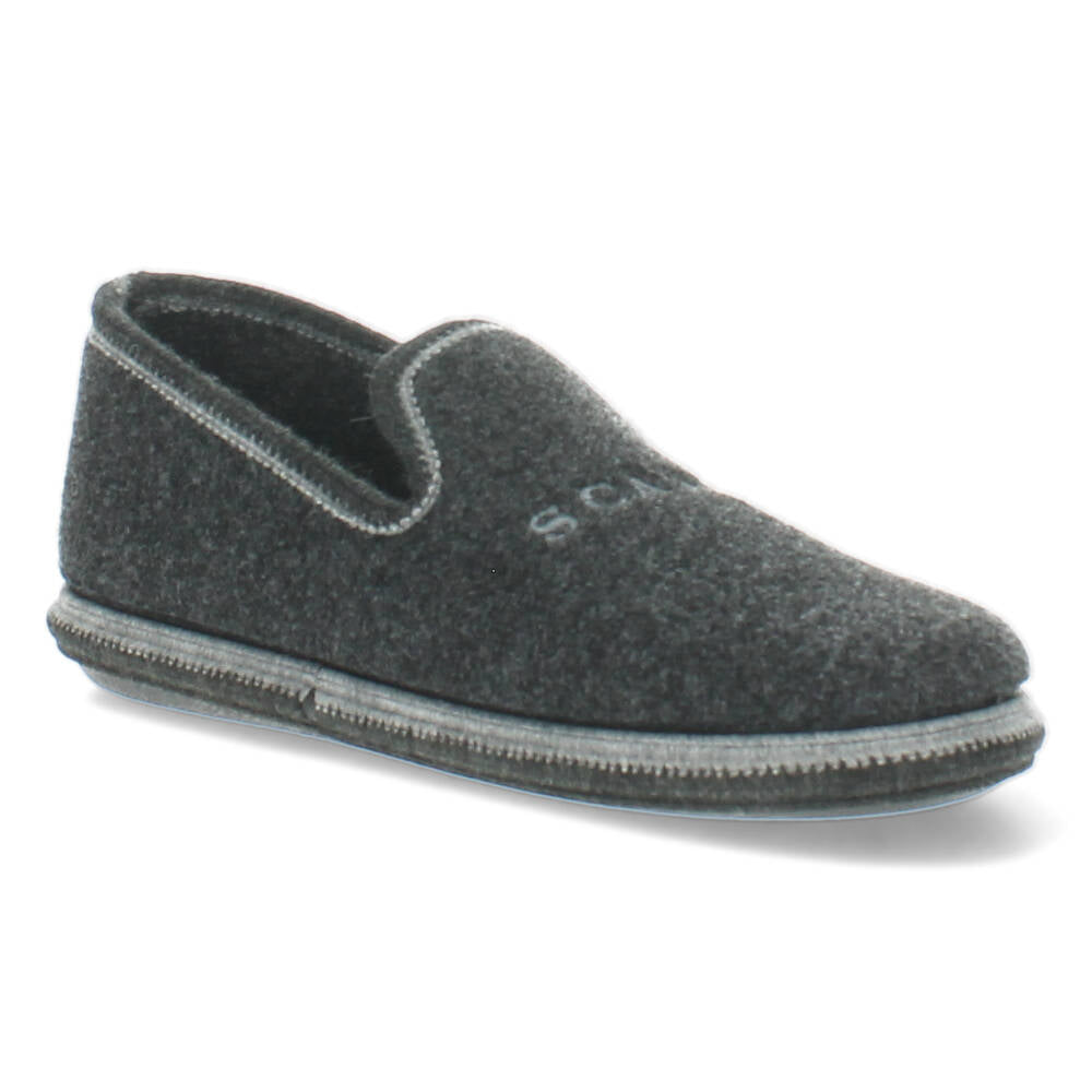 Antracite pantoffels
