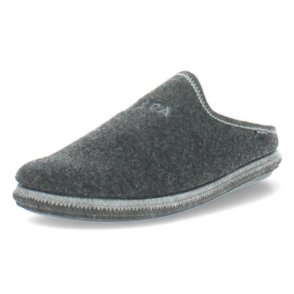 Antracite pantoffels