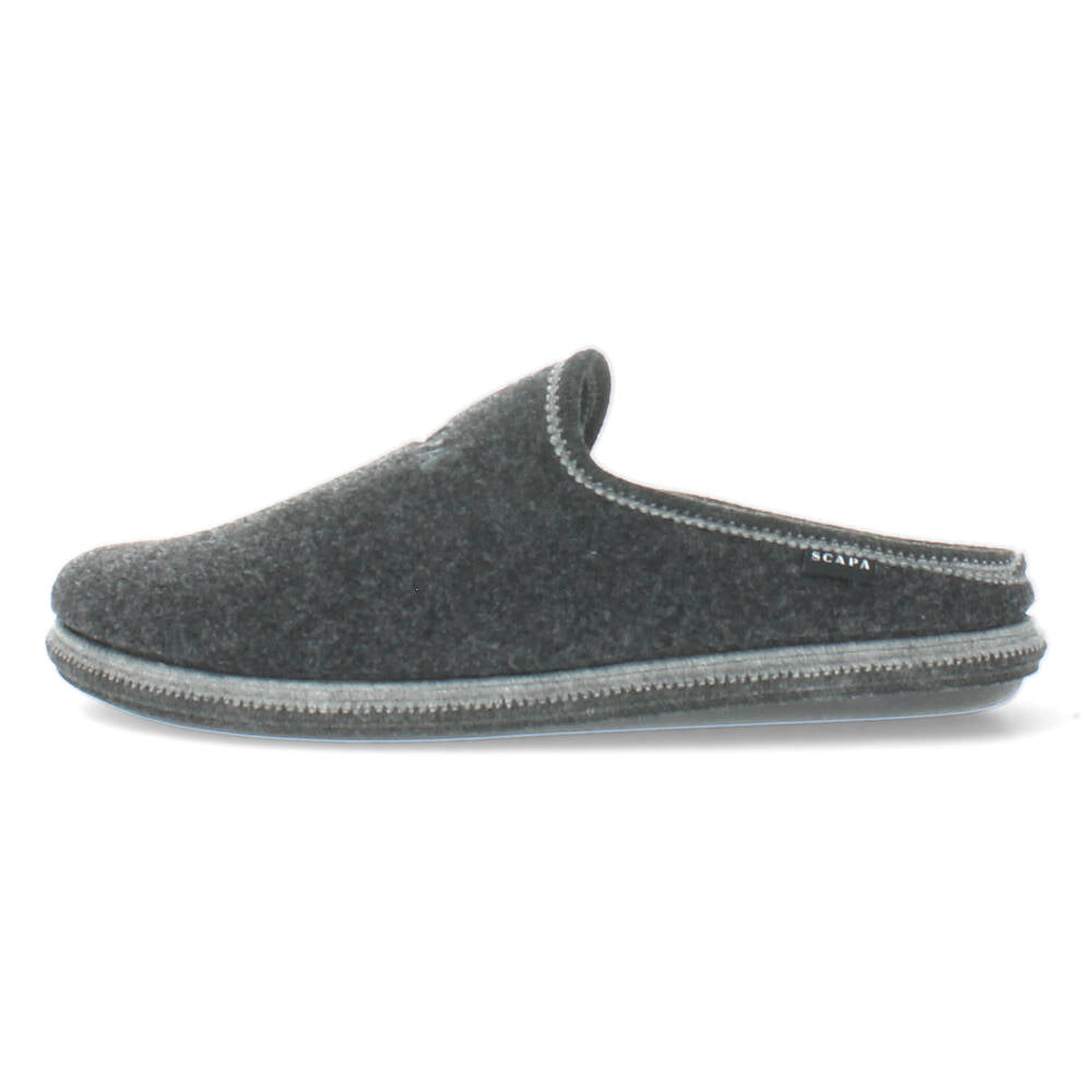 Antracite pantoffels