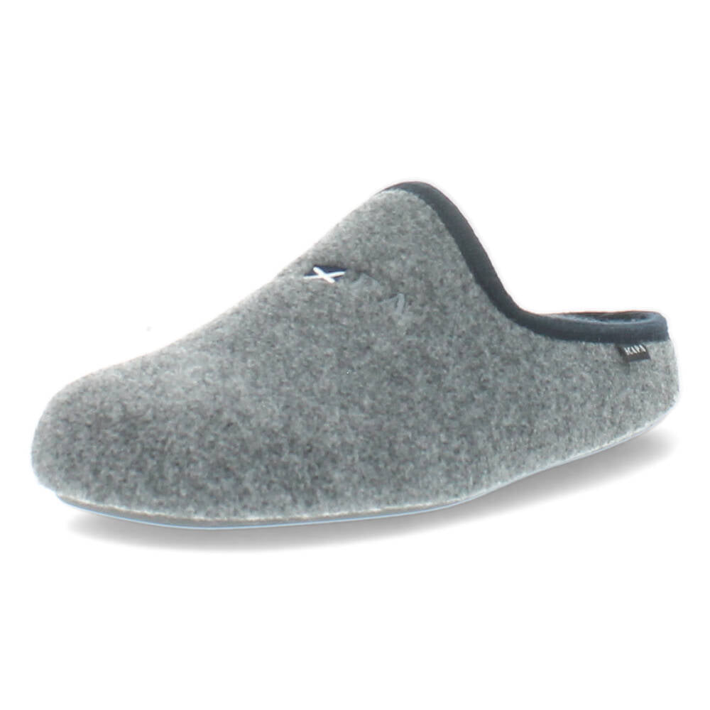 Antracite pantoffels