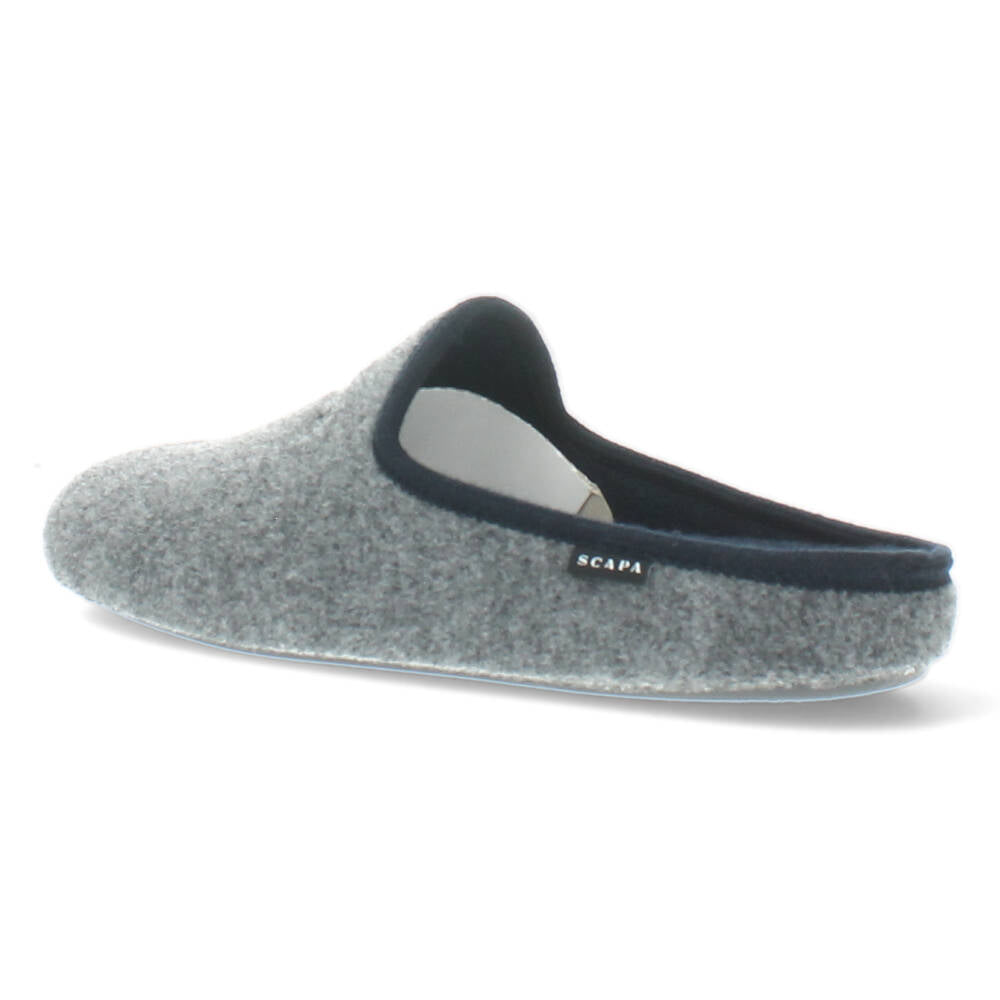 Antracite pantoffels