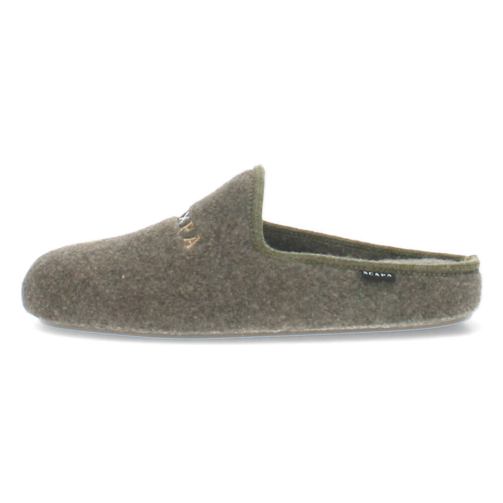 Khaki pantoffels