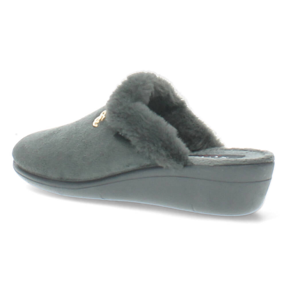 Grijze pantoffels