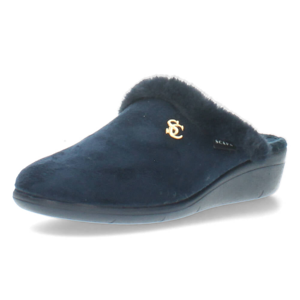 Blauwe pantoffels