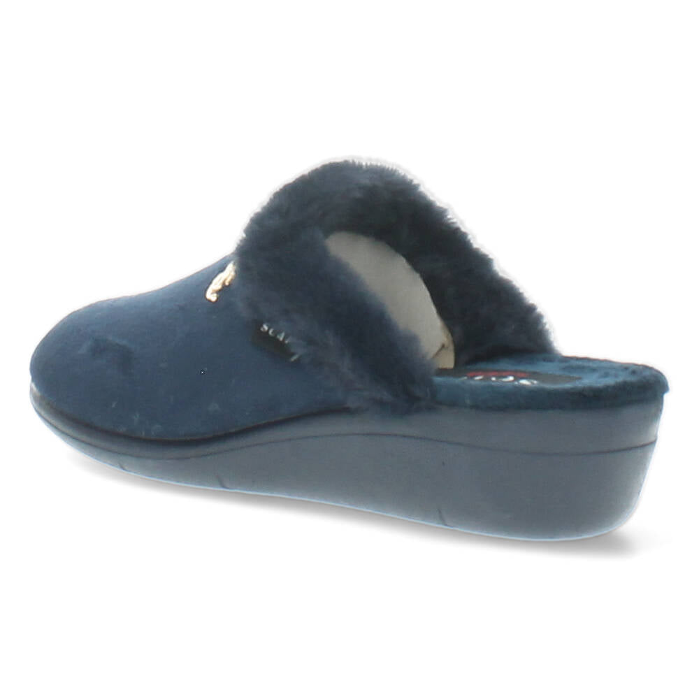 Blauwe pantoffels