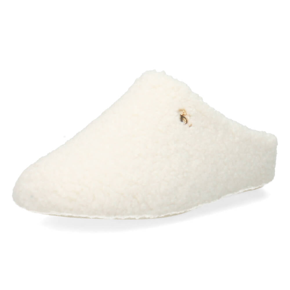 Ecru pantoffels