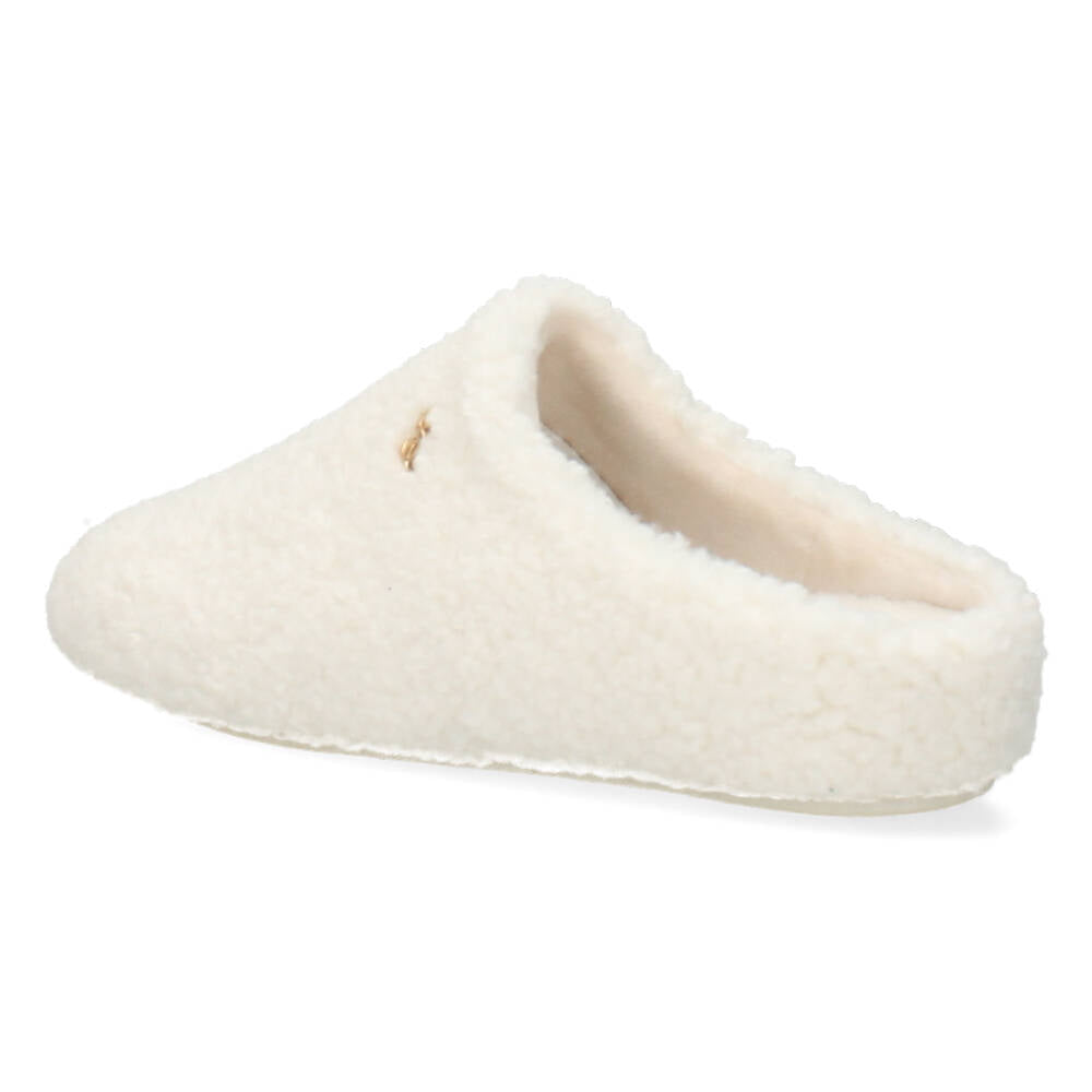 Ecru pantoffels