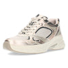 Metallic roze sneakers