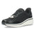 Zwarte slip-ons