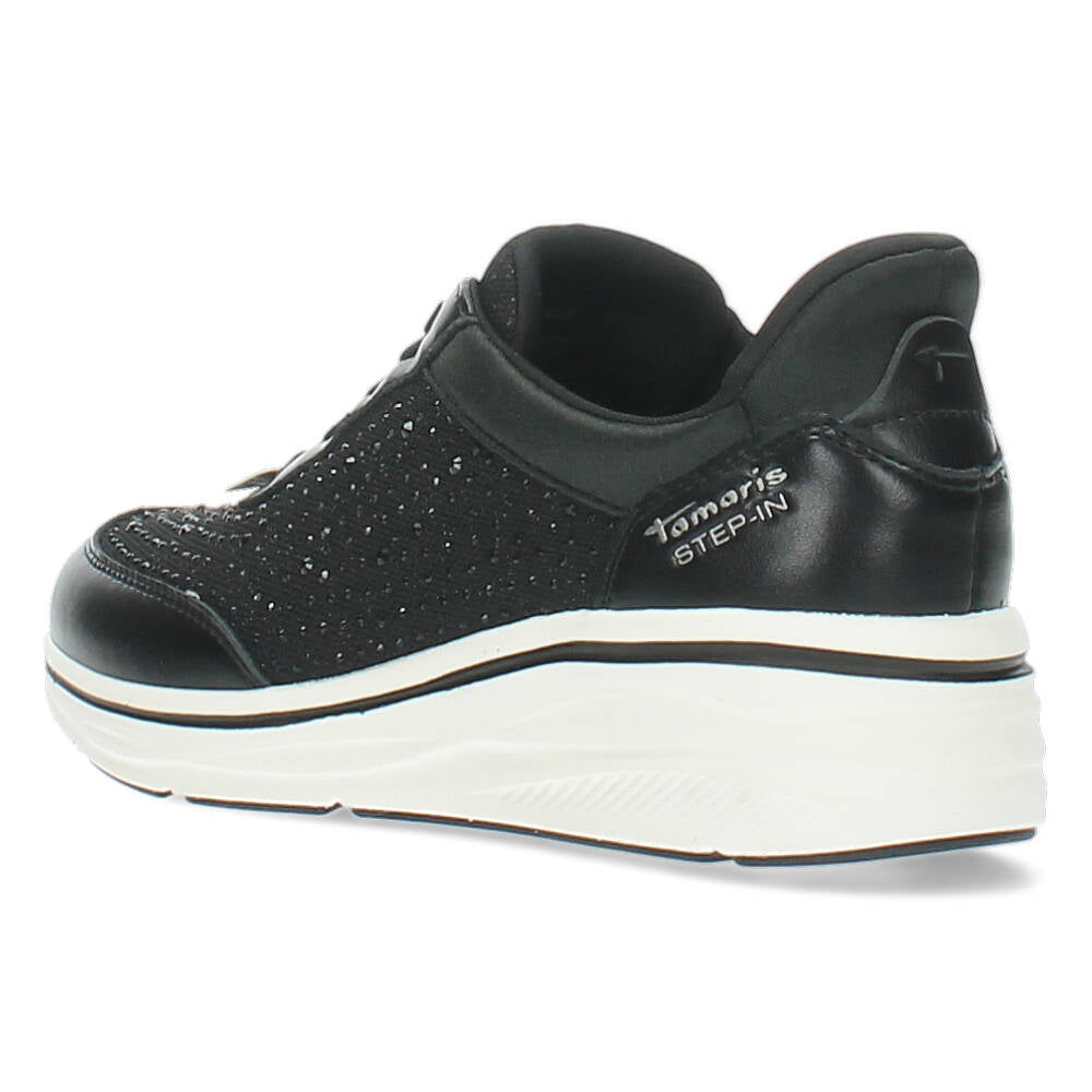 Zwarte slip-ons