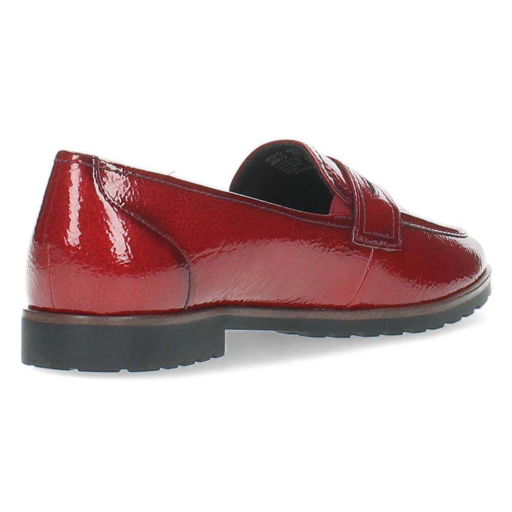 Rode mocassins