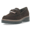 Bruine mocassins