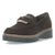 Bruine mocassins
