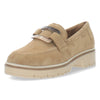 Beige mocassins