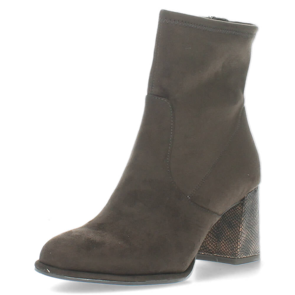 Donkerbruine bottines
