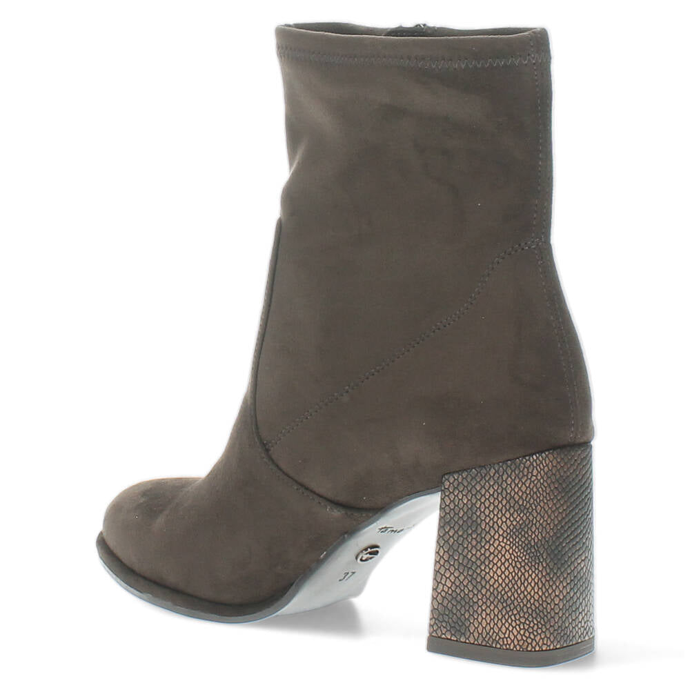 Donkerbruine bottines