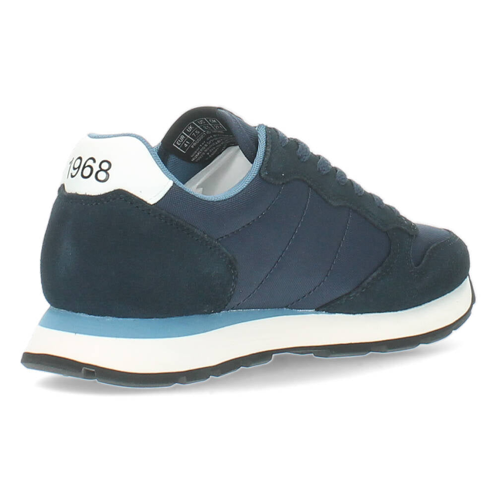 Blauwe sneakers
