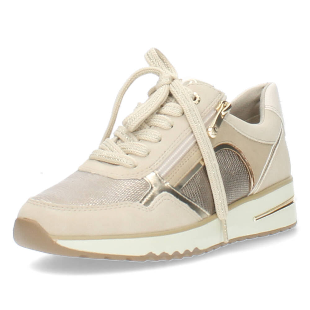 Crèmekleurige sneakers