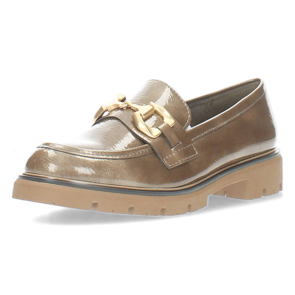 Taupe mocassins
