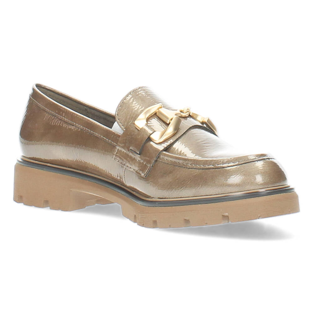 Taupe mocassins
