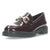 Burgundy mocassins