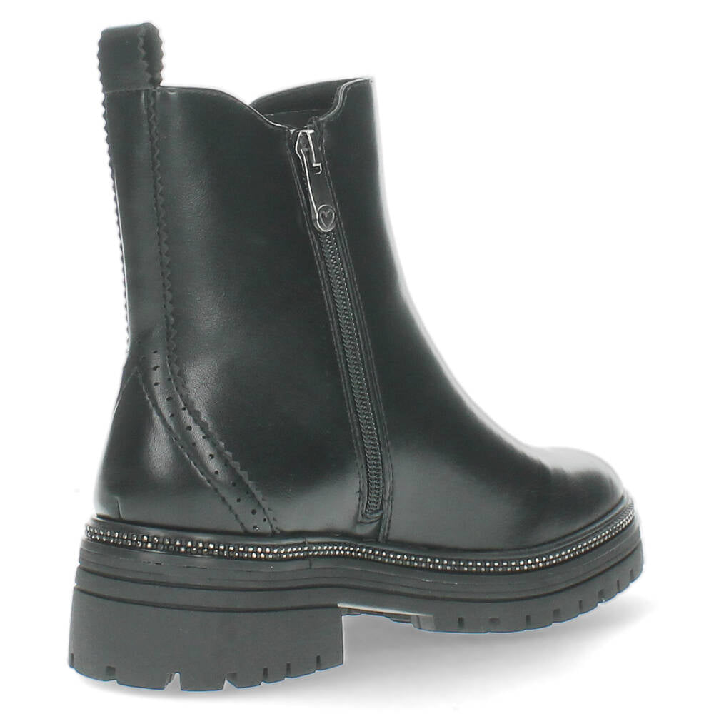 Zwarte bottines