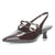 Burgundy slingbacks