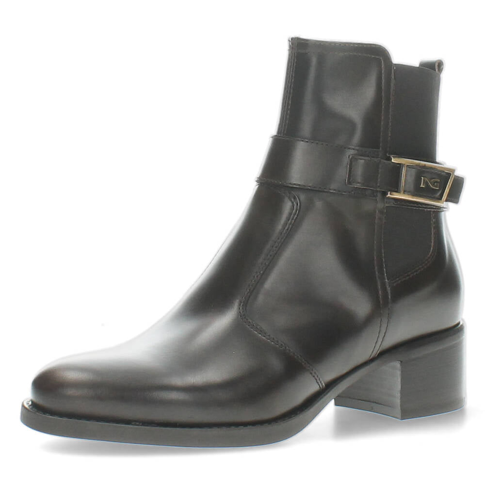 Donkerbruine bottines