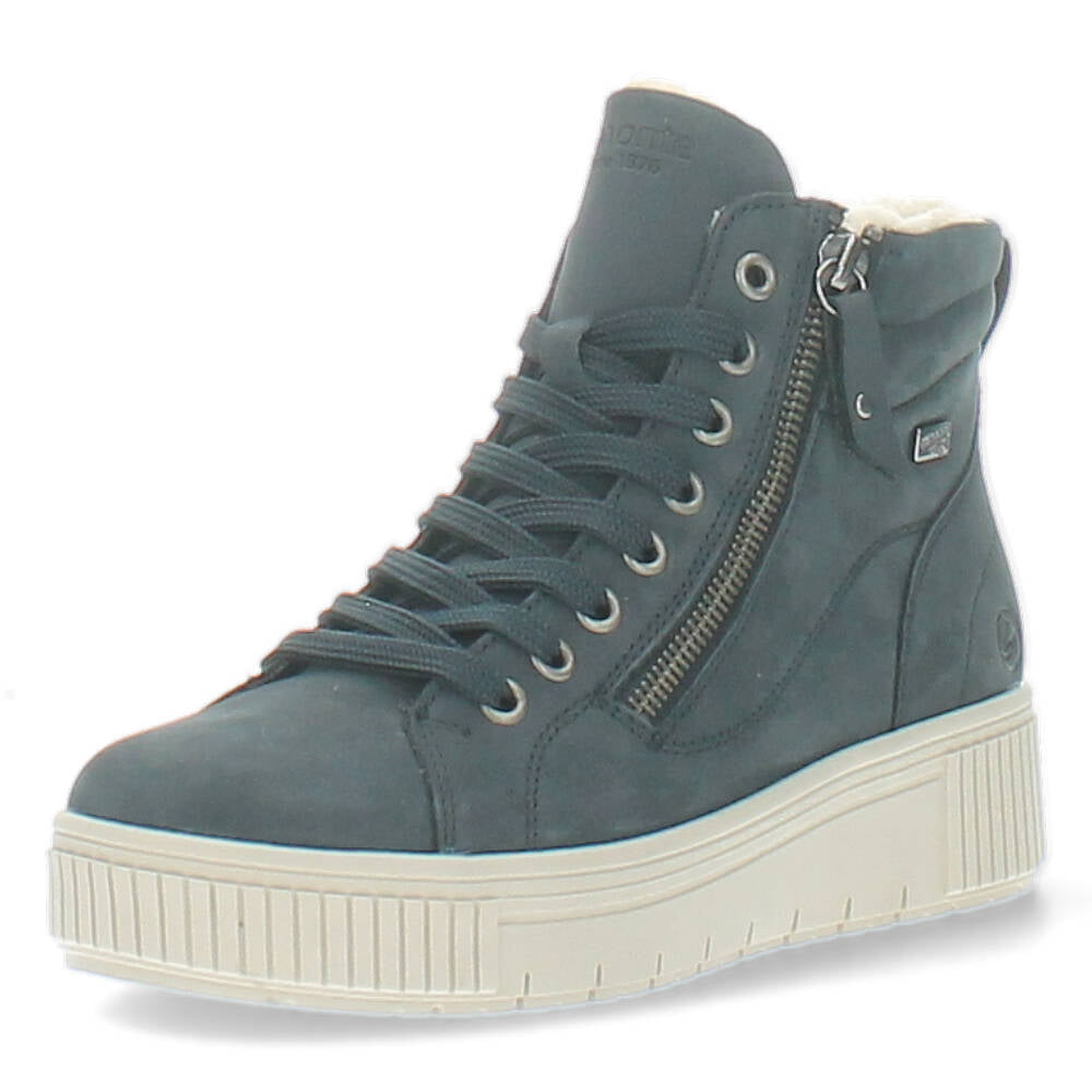 Blauwe bottines