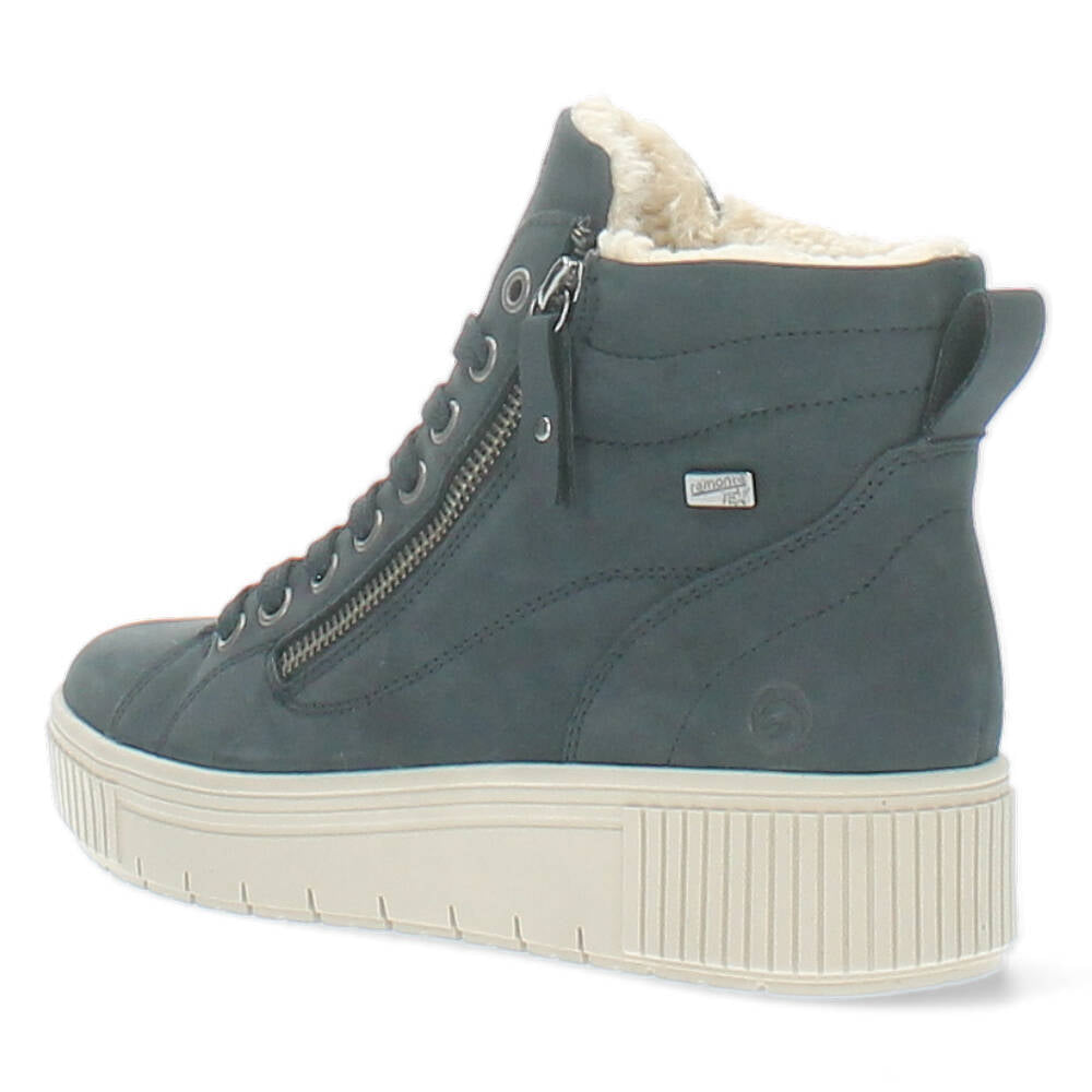 Blauwe bottines
