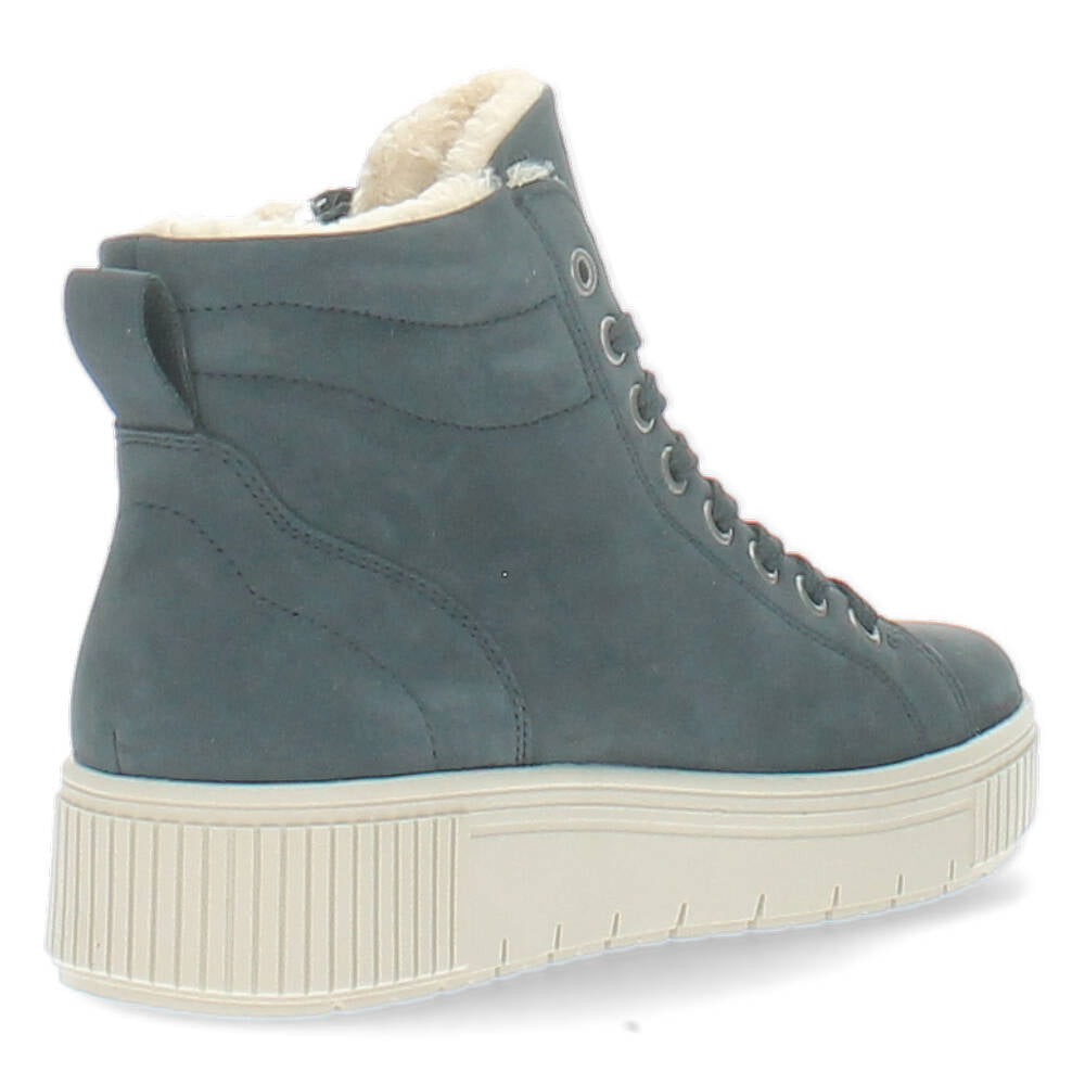 Blauwe bottines