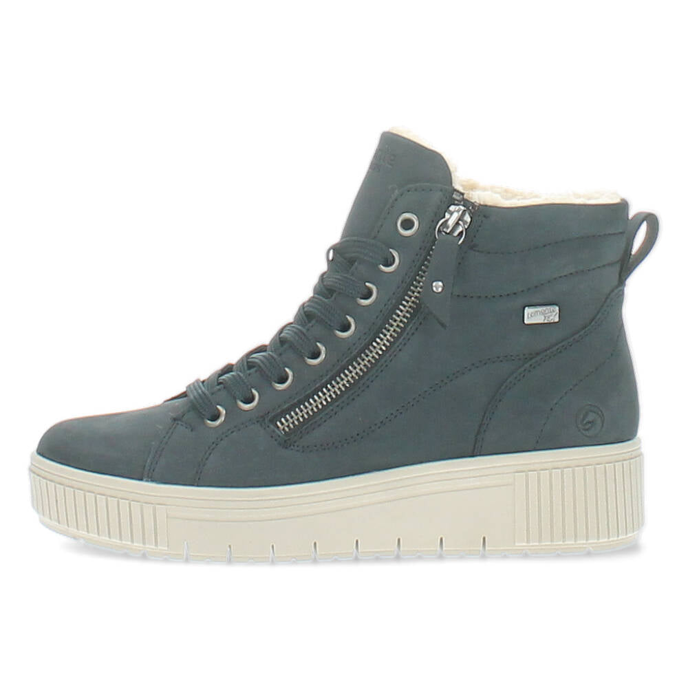 Blauwe bottines
