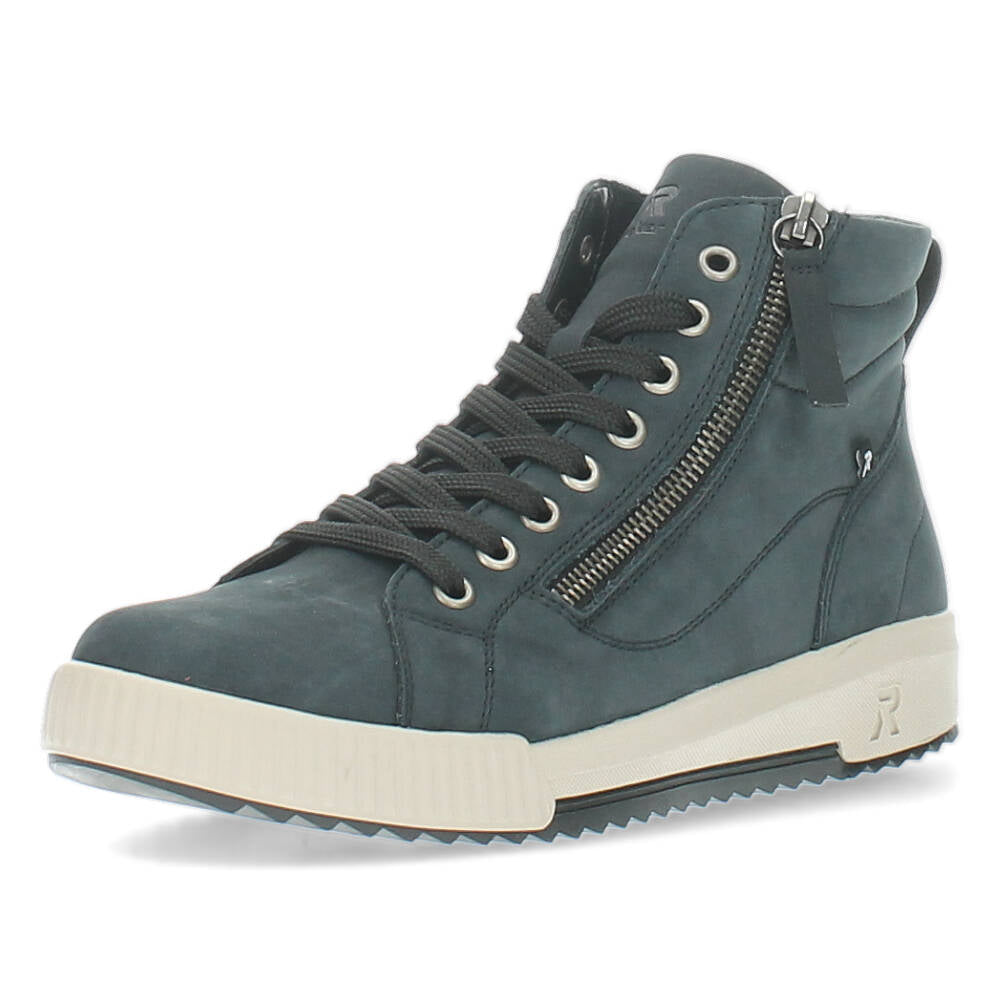 Blauwe bottines
