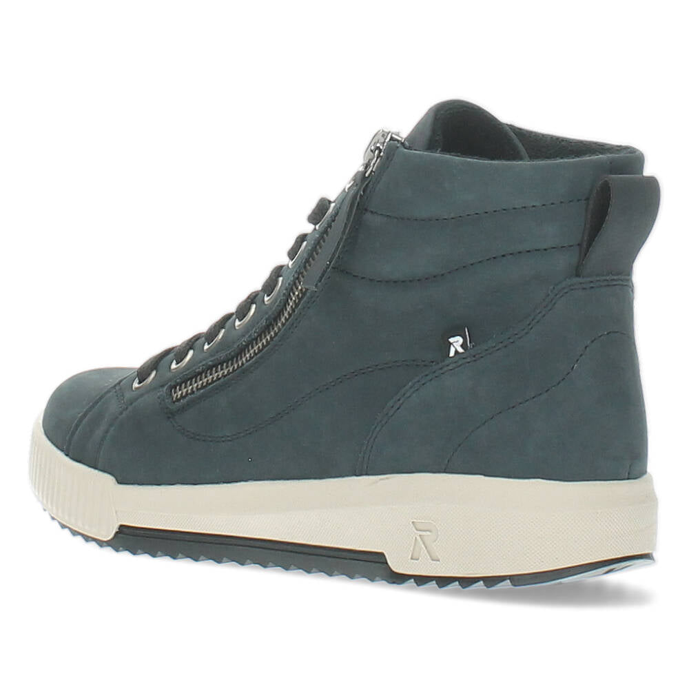 Blauwe bottines