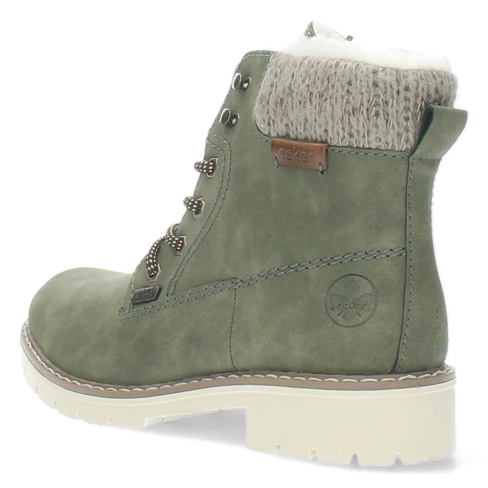 Khaki bottines