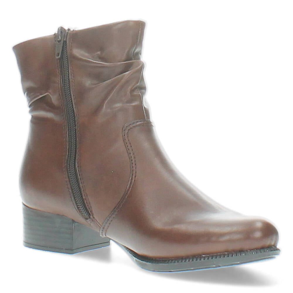 Cognac bottines