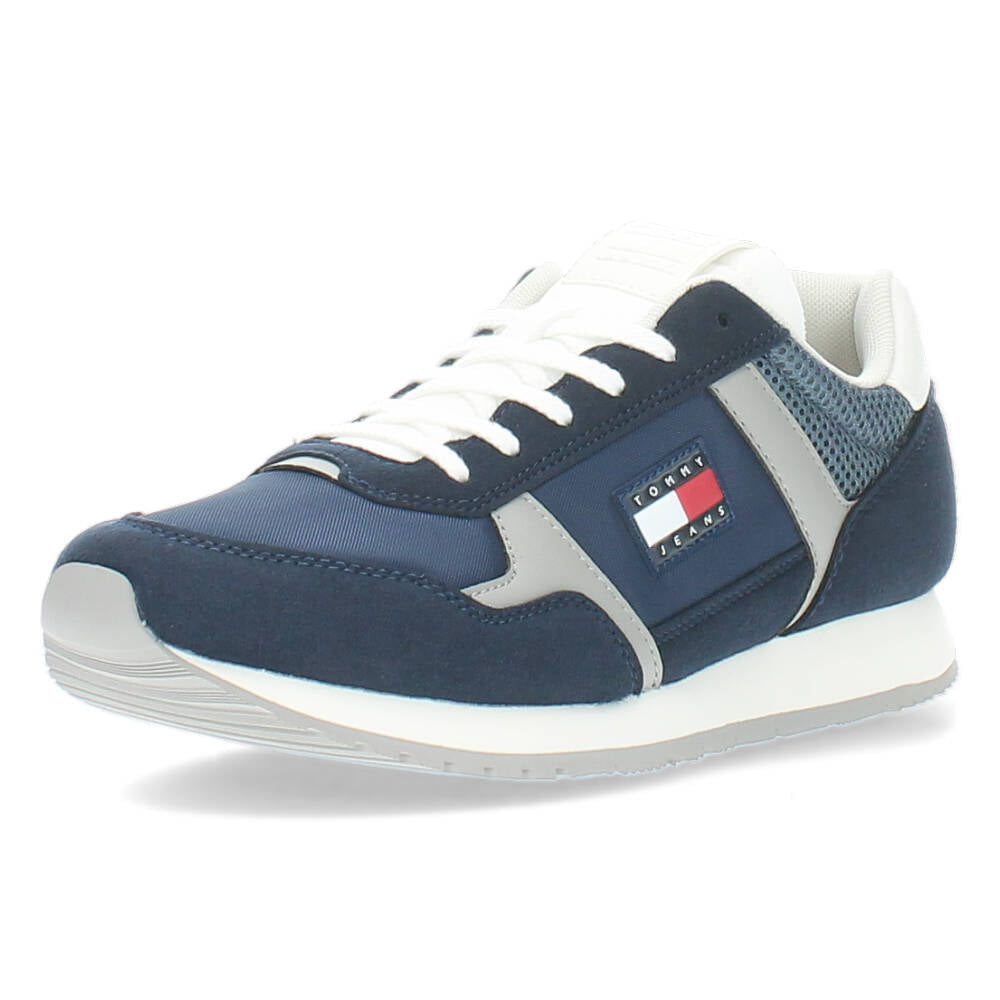 Blauwe sneakers
