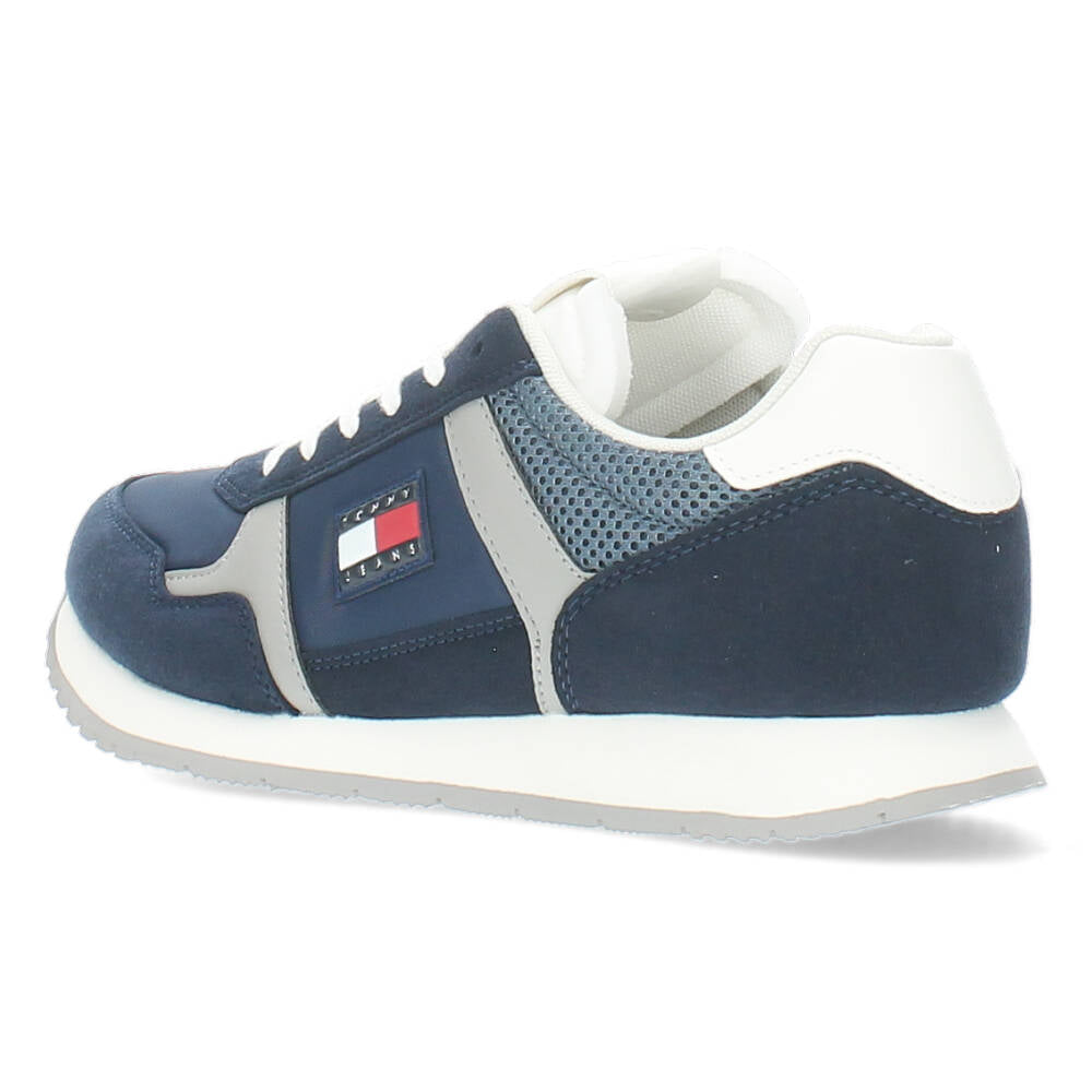 Blauwe sneakers