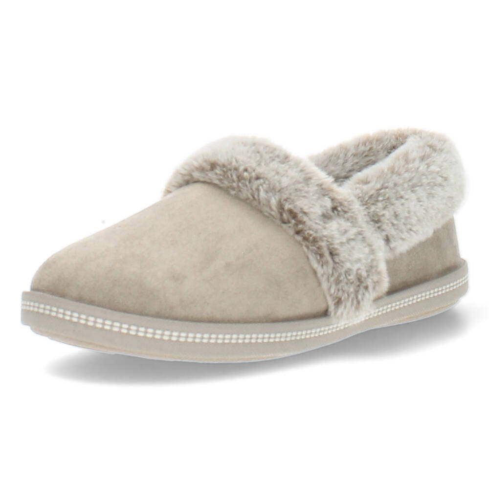 Taupe pantoffels