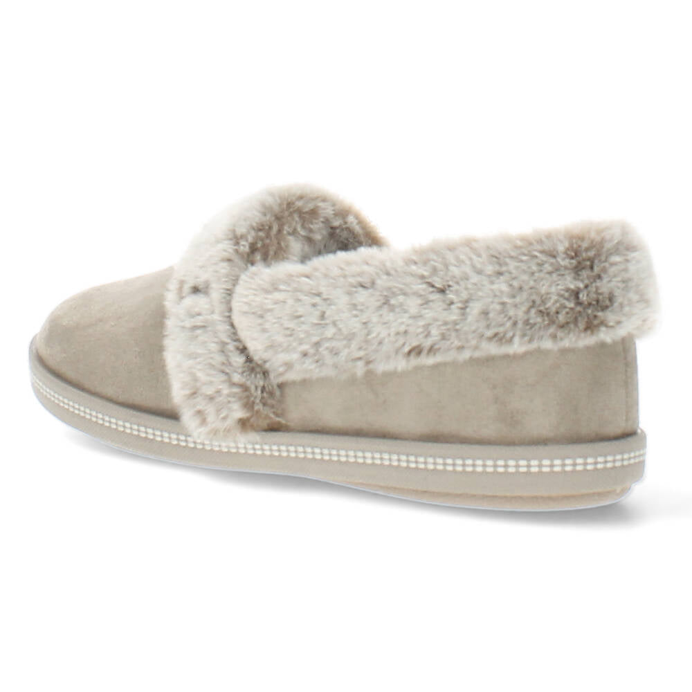 Taupe pantoffels