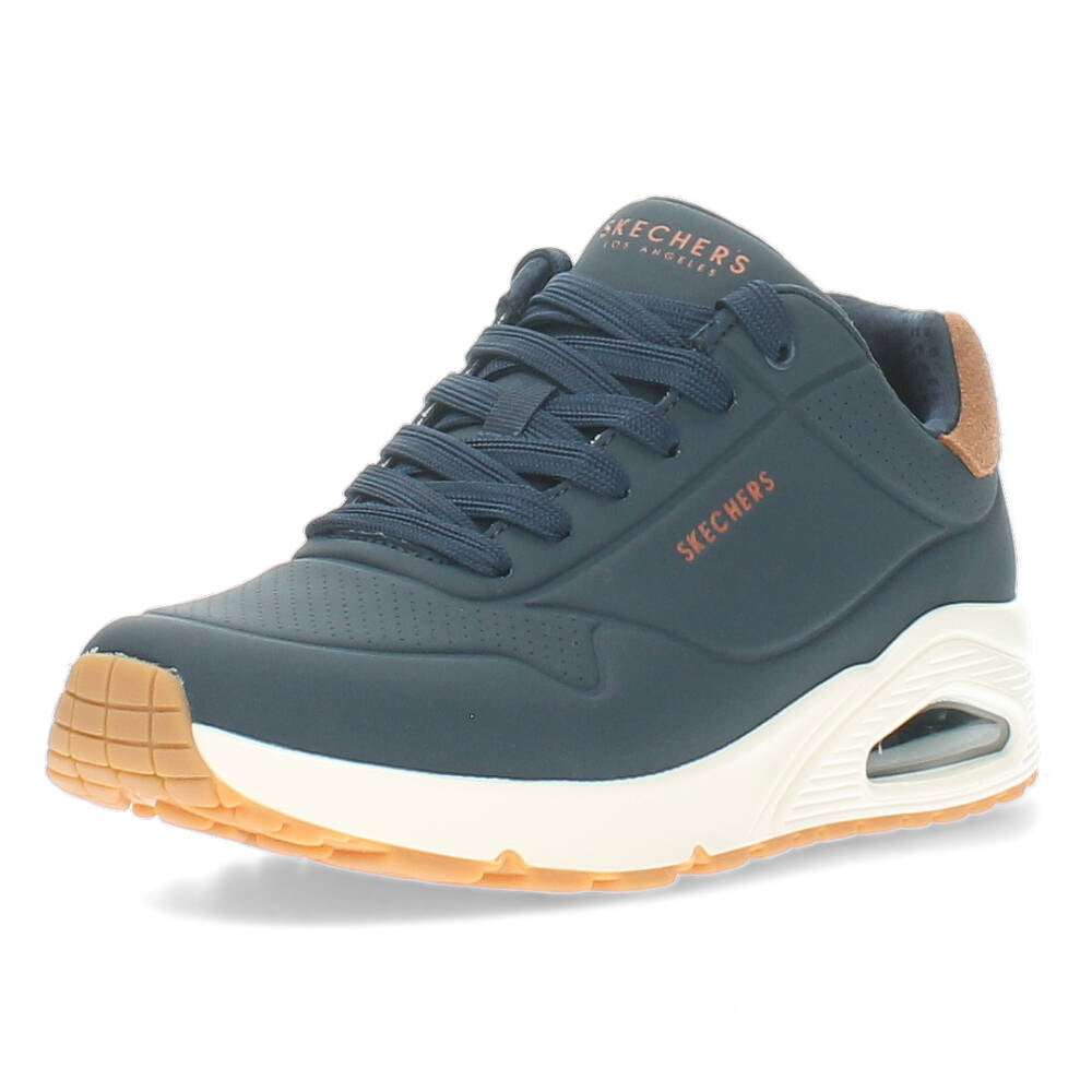 Blauwe sneakers