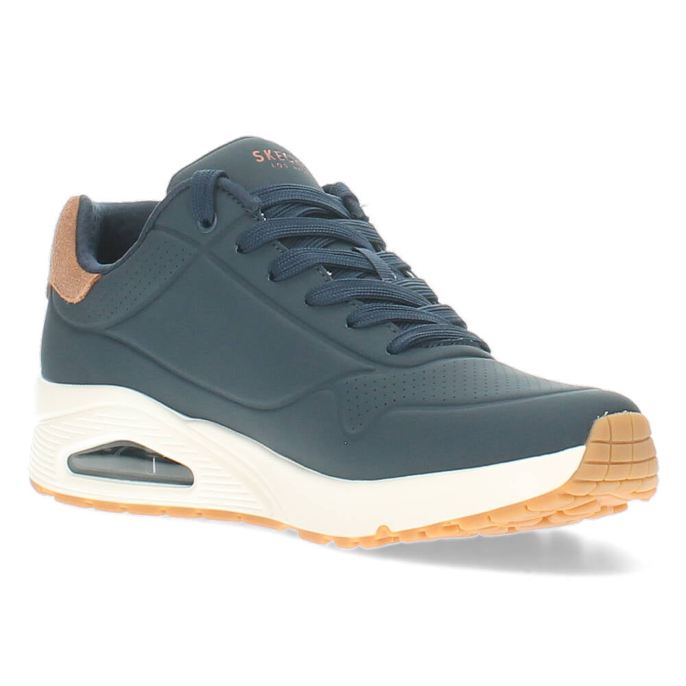 Blauwe sneakers