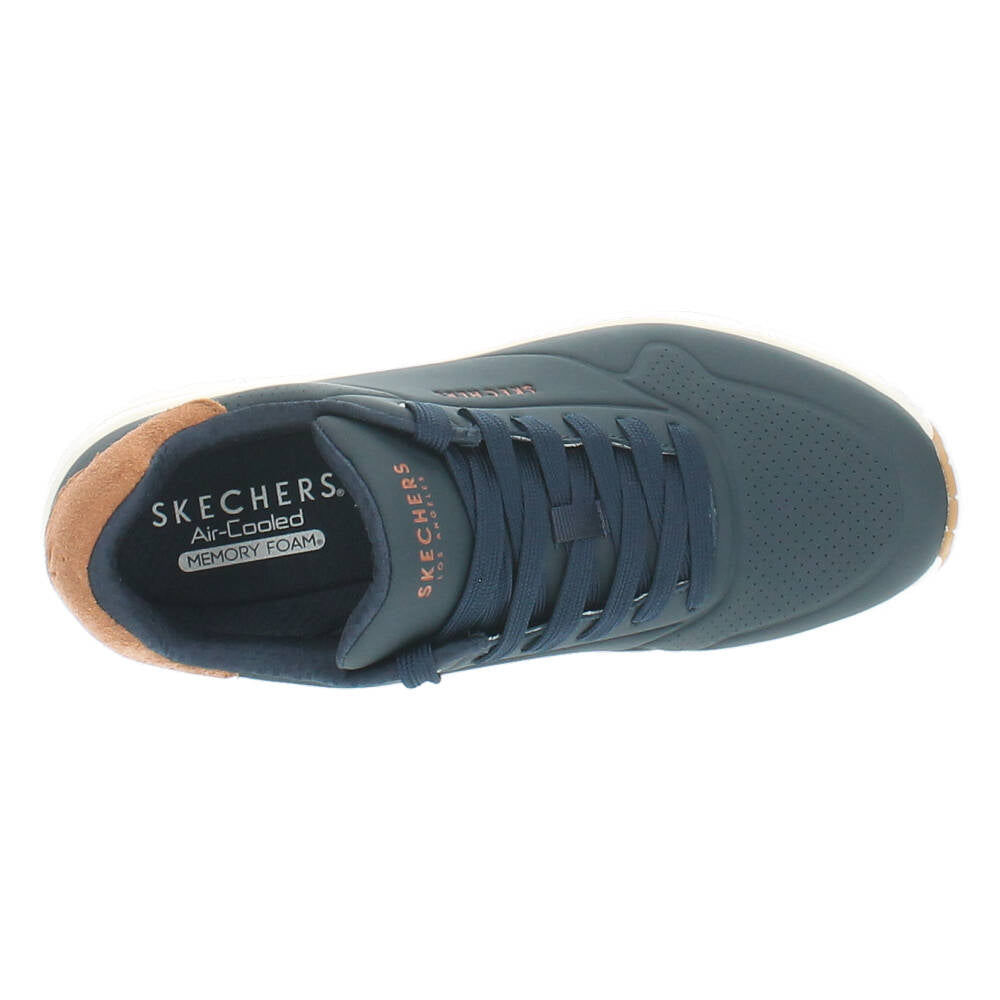 Blauwe sneakers